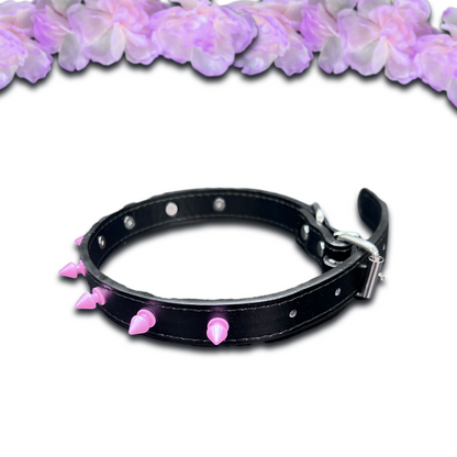 Pastel Goth Spiked Choker