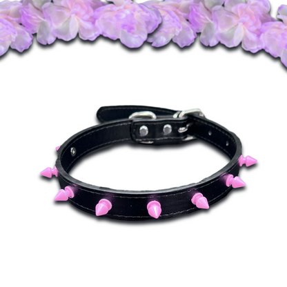 Pastel Goth Spiked Choker