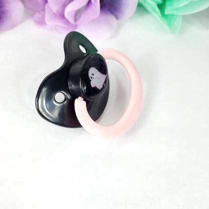 Pink Ghost Adult Pacifier
