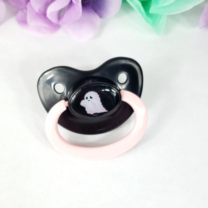 Pink Ghost Adult Pacifier