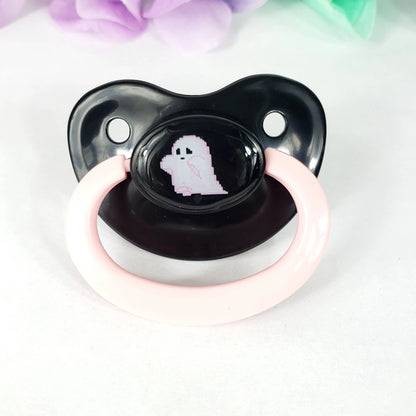 Pink Ghost Adult Pacifier