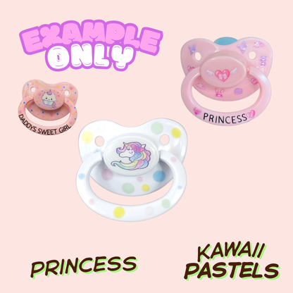 Mystery Deco Adult Pacifier
