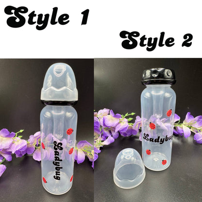 Adult Baby Bottle - 8 oz Lil Ladybug