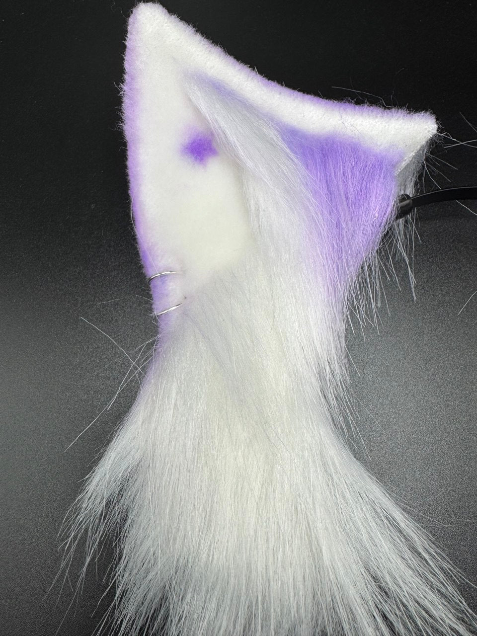 Purple Kitten Pet Play Animal Ears