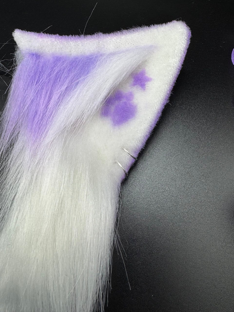 Purple Kitten Pet Play Animal Ears
