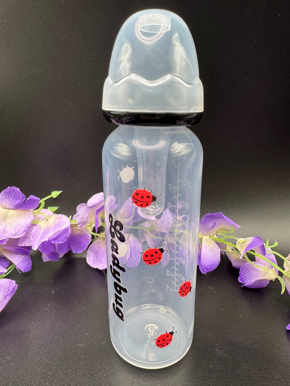 Adult Baby Bottle - 8 oz Lil Ladybug