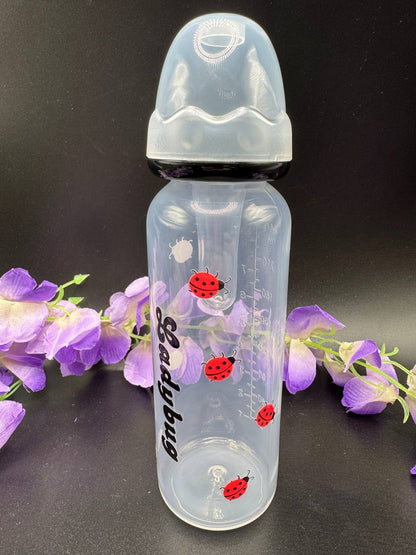 Adult Baby Bottle - 8 oz Lil Ladybug