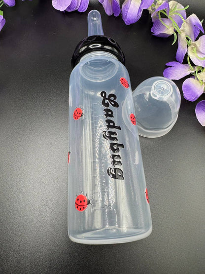 Adult Baby Bottle - 8 oz Lil Ladybug