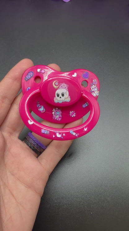 Deco Adult Pacifier - Creepy Kawaii Mental Health Awareness