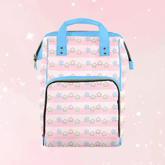 Cosmic Stripes Large Diaper Bag
