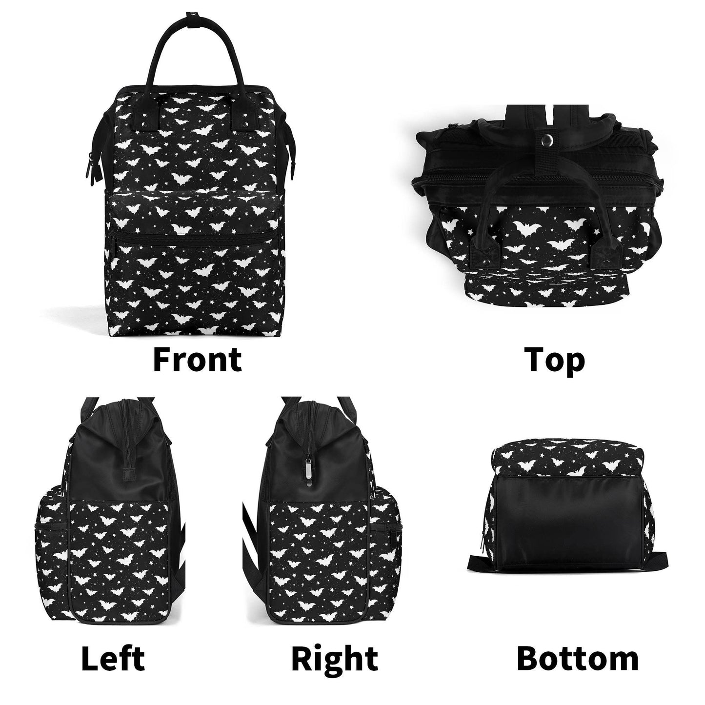 Snuggle Bats Large Diaper Bag
