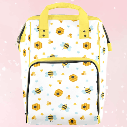 Honeybees Large Diaper Bag