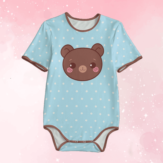 Blue Teddy Bear Adult Unisex CuddleSuit