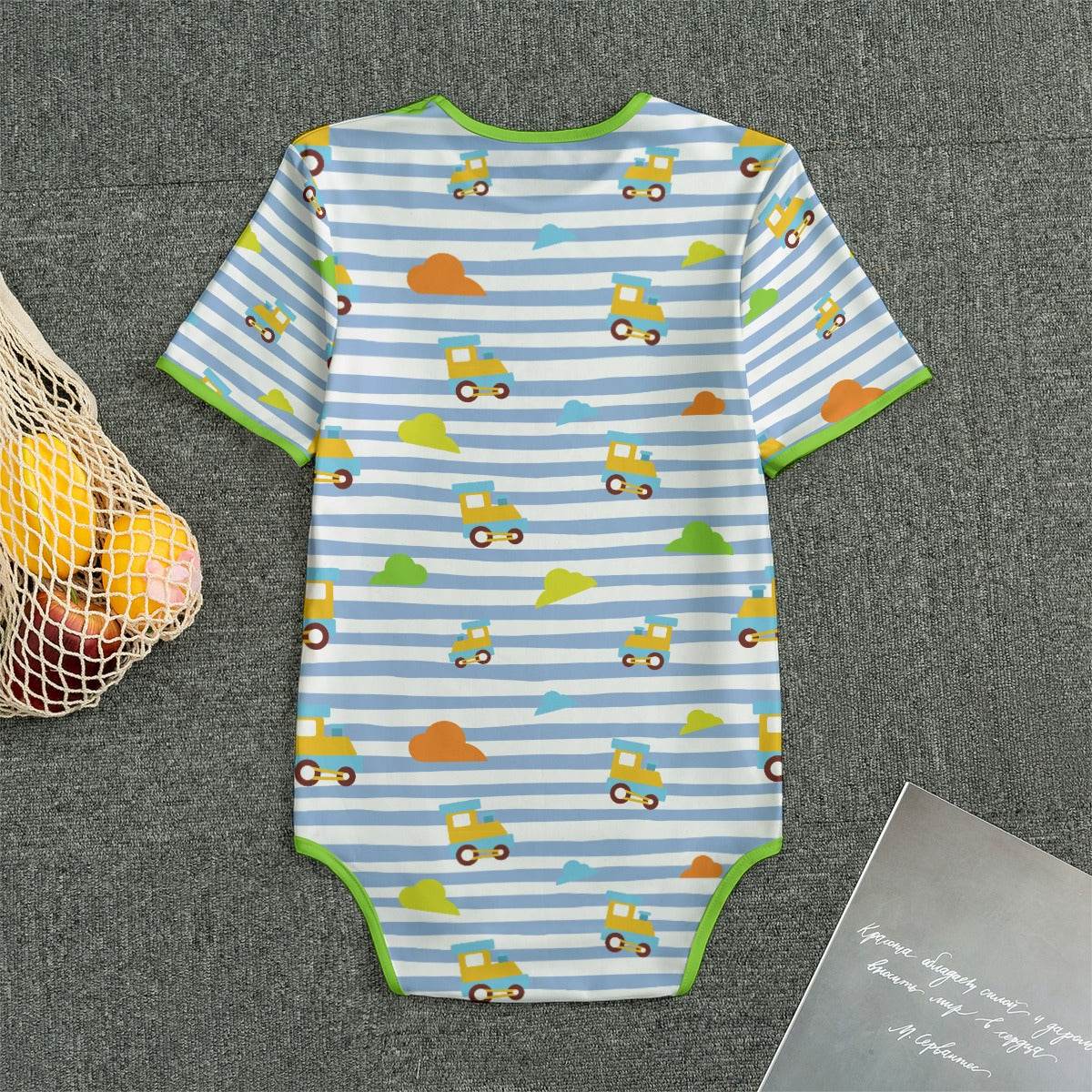 Choo-Choo Stripes Adult Unisex CuddleSuit