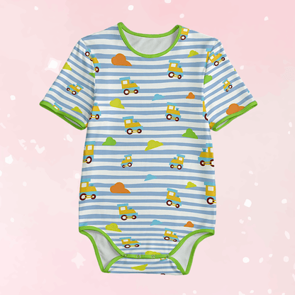 Choo-Choo Stripes Adult Unisex CuddleSuit