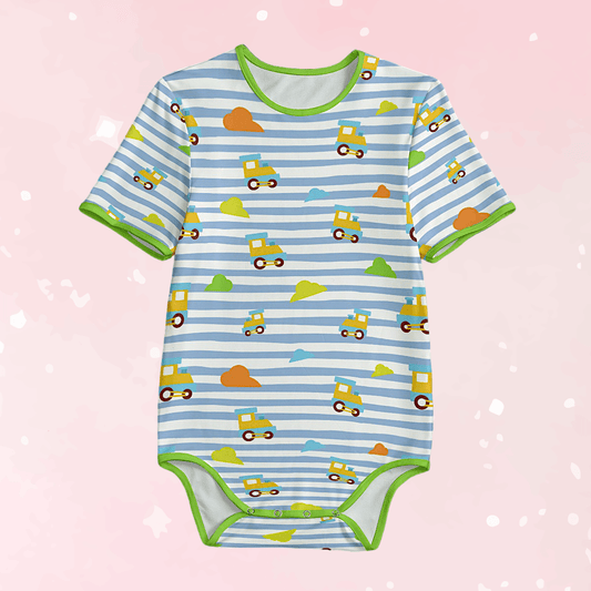 Choo-Choo Stripes Adult Unisex CuddleSuit