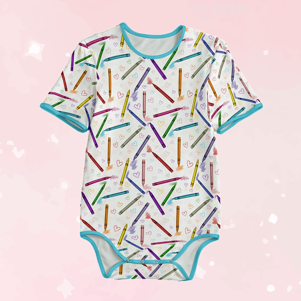 Coloring Crayons Adult Unisex CuddleSuit