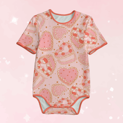 Heart Cakes Adult Unisex CuddleSuit