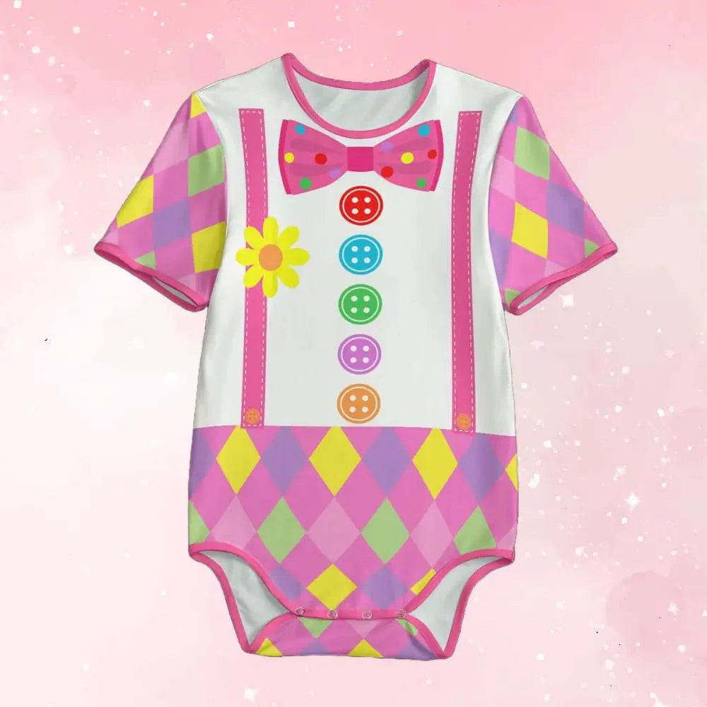 Lil Clown Circus Adult Unisex CuddleSuit