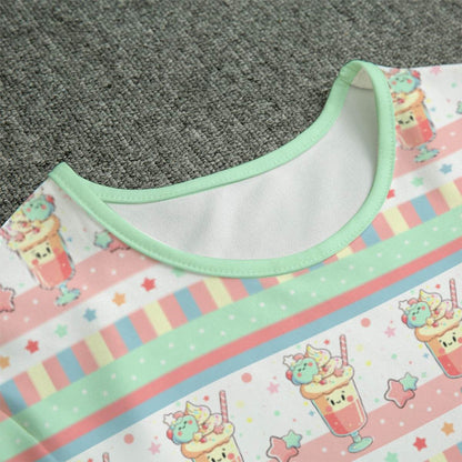 Milkshake Party Adult Unisex CuddleSuit