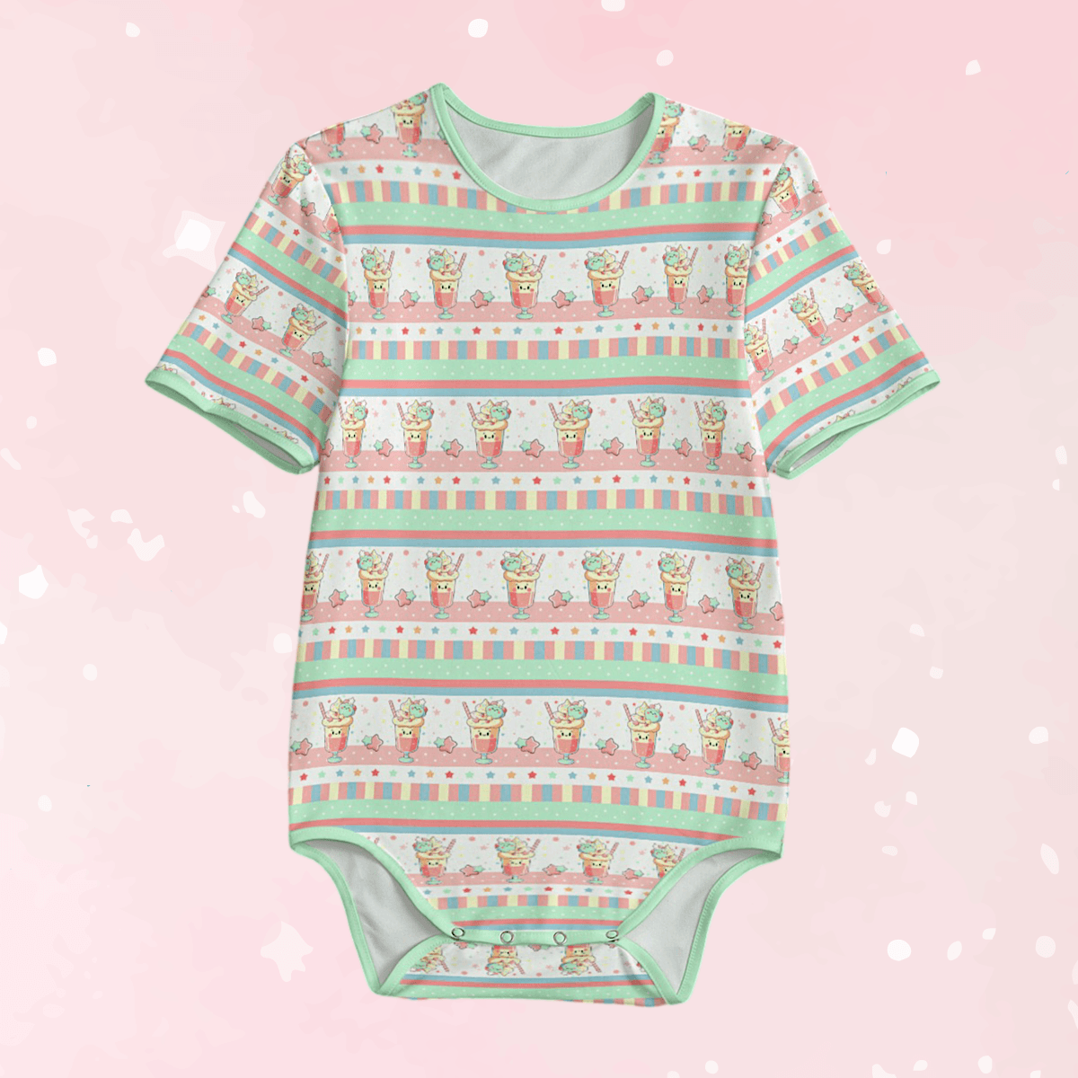 Milkshake Party Adult Unisex CuddleSuit