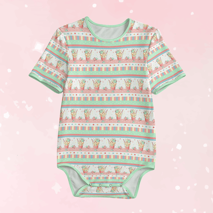 Milkshake Party Adult Unisex CuddleSuit