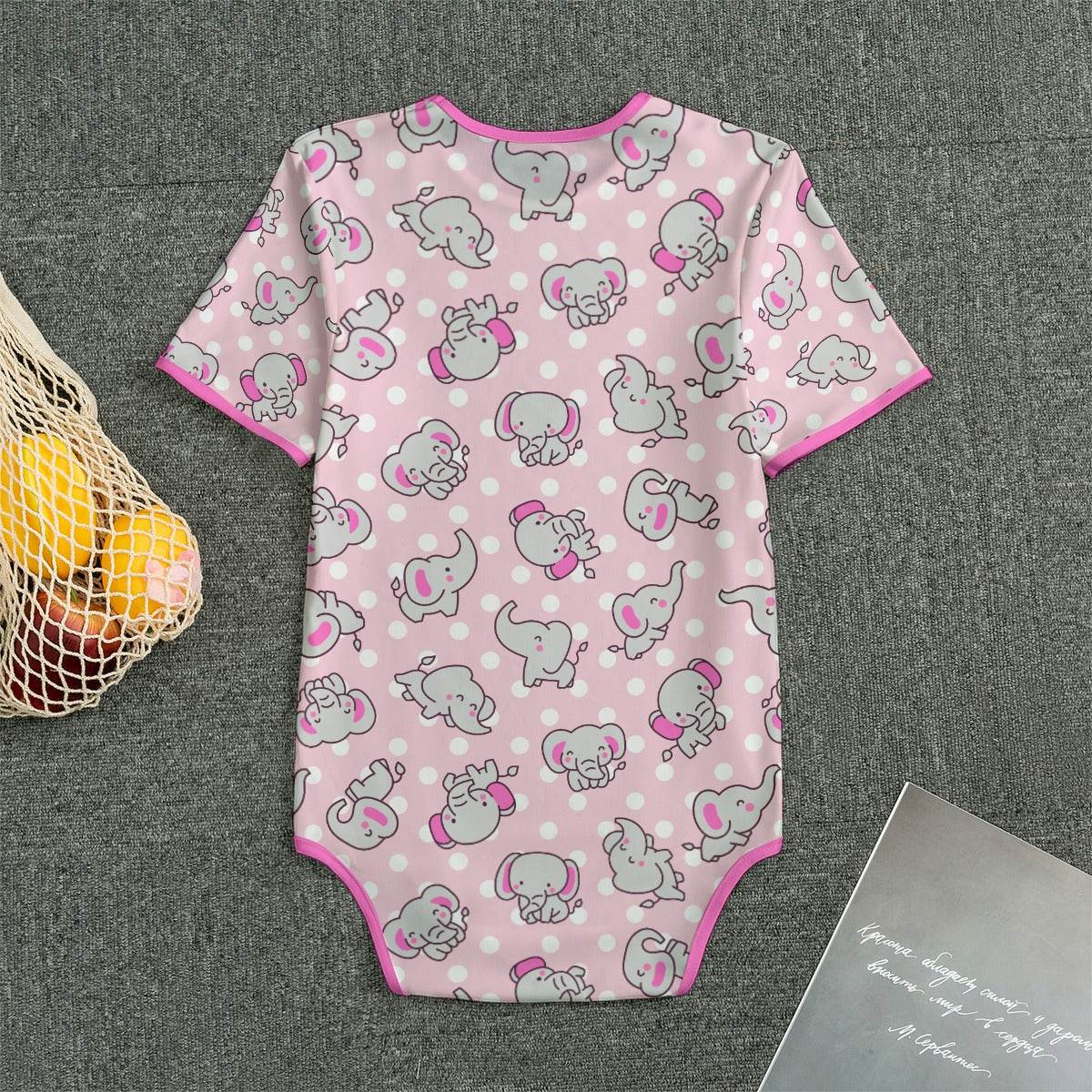 Pink Snugglephant Adult Unisex CuddleSuit