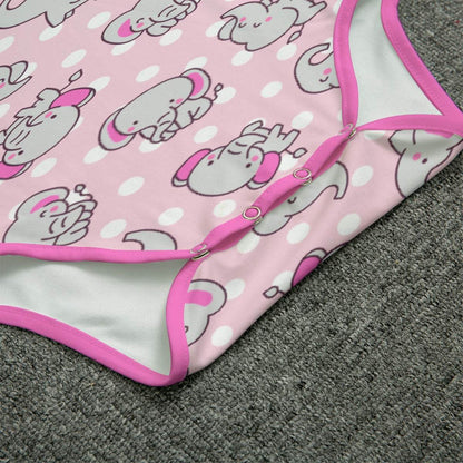 Pink Snugglephant Adult Unisex CuddleSuit