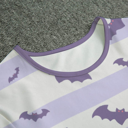 Stripey Bats Adult Unisex CuddleSuit