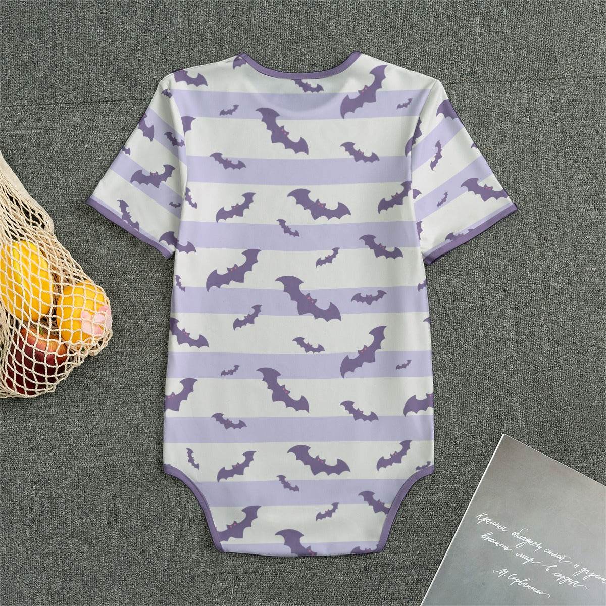 Stripey Bats Adult Unisex CuddleSuit