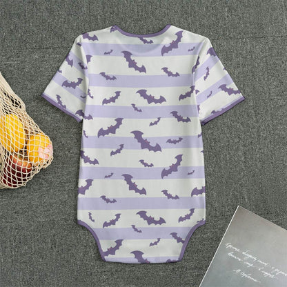 Stripey Bats Adult Unisex CuddleSuit