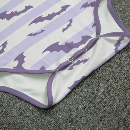 Stripey Bats Adult Unisex CuddleSuit