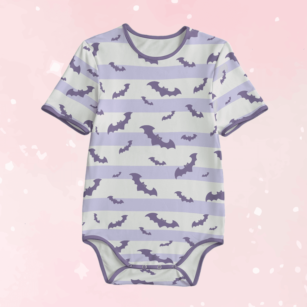 Stripey Bats Adult Unisex CuddleSuit