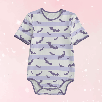 Stripey Bats Adult Unisex CuddleSuit