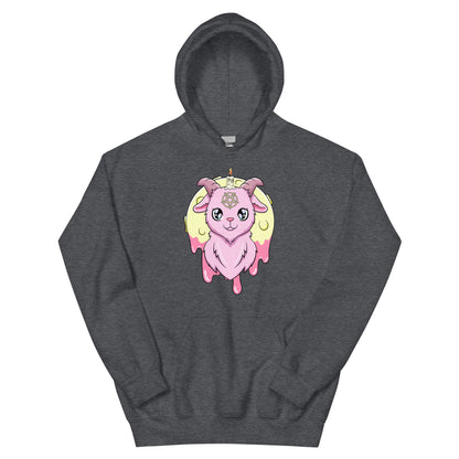 Creepy Kawaii Goat Unisex Hoodie