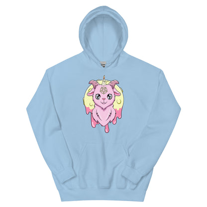 Creepy Kawaii Goat Unisex Hoodie