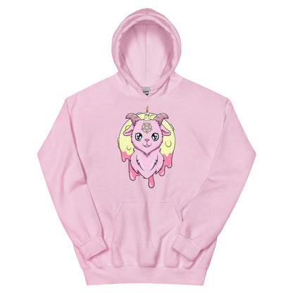 Creepy Kawaii Goat Unisex Hoodie