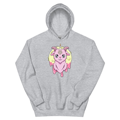 Creepy Kawaii Goat Unisex Hoodie