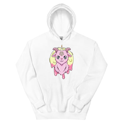 Creepy Kawaii Goat Unisex Hoodie