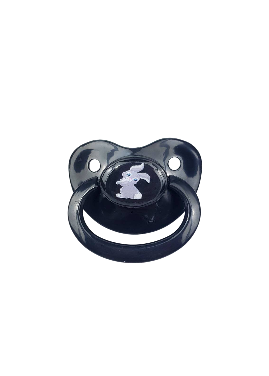 Gray Bunny Adult Pacifier
