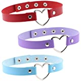 BDSM/DDLG-Inspired PU Leather Choker Collar with Customizable Text and Color Options