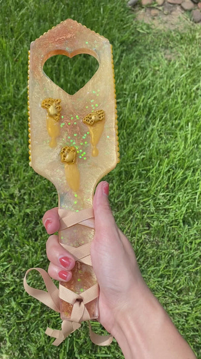 Kawaii Honey Bee Resin Spanking Paddle