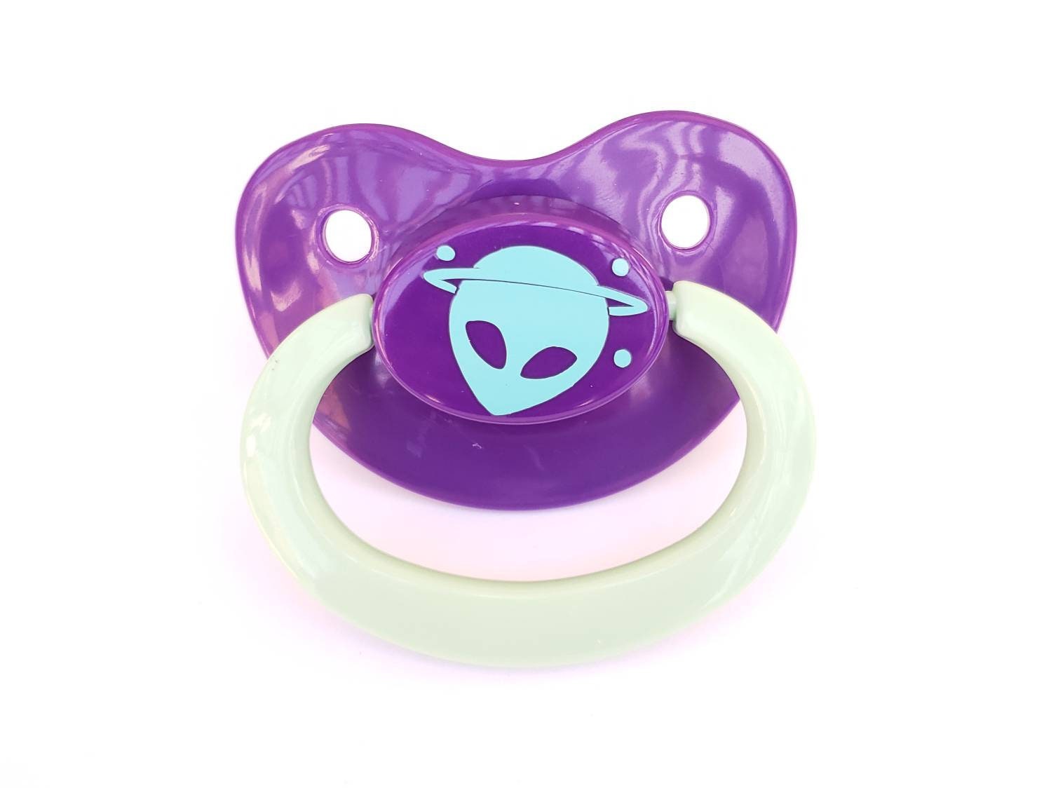 Alien Vinyl Adult Pacifier - Cute and Fun