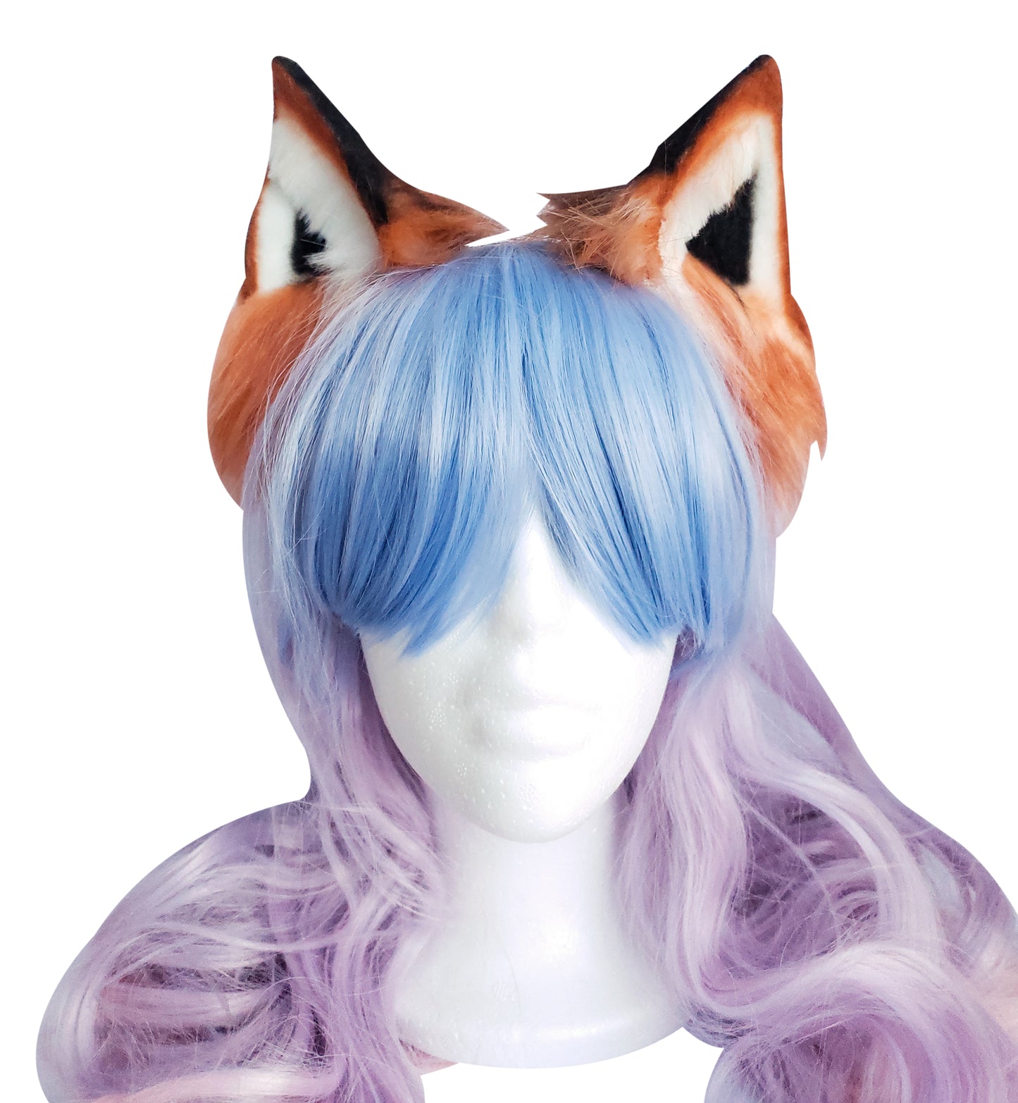 Pet Play Animal Ears, Red Fox Cosplay, Bendable Ears, Faux Fur Animal Ears | Vixen's Hidden Desires