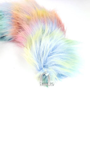 Rainbow Kitten Tail