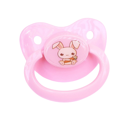 White Bunny Adult Pacifier