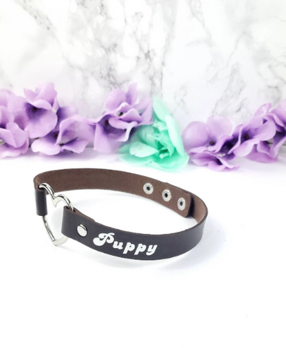 Master's Puppy Choker (Brown)