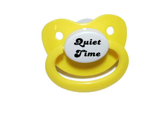 Quiet Time Adult Pacifier