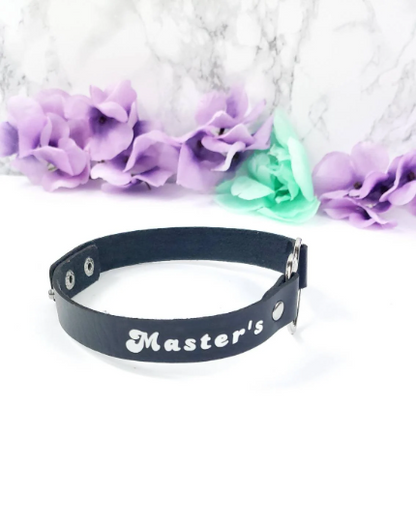 Master's Property Choker (Black)