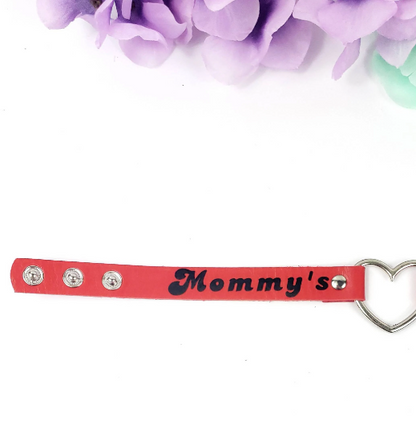 Mommy's Slut Choker (Red)